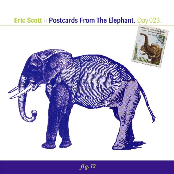 Eric Scott (Day For Night) “Postcards From The Elephant” Day 023.cd / download
