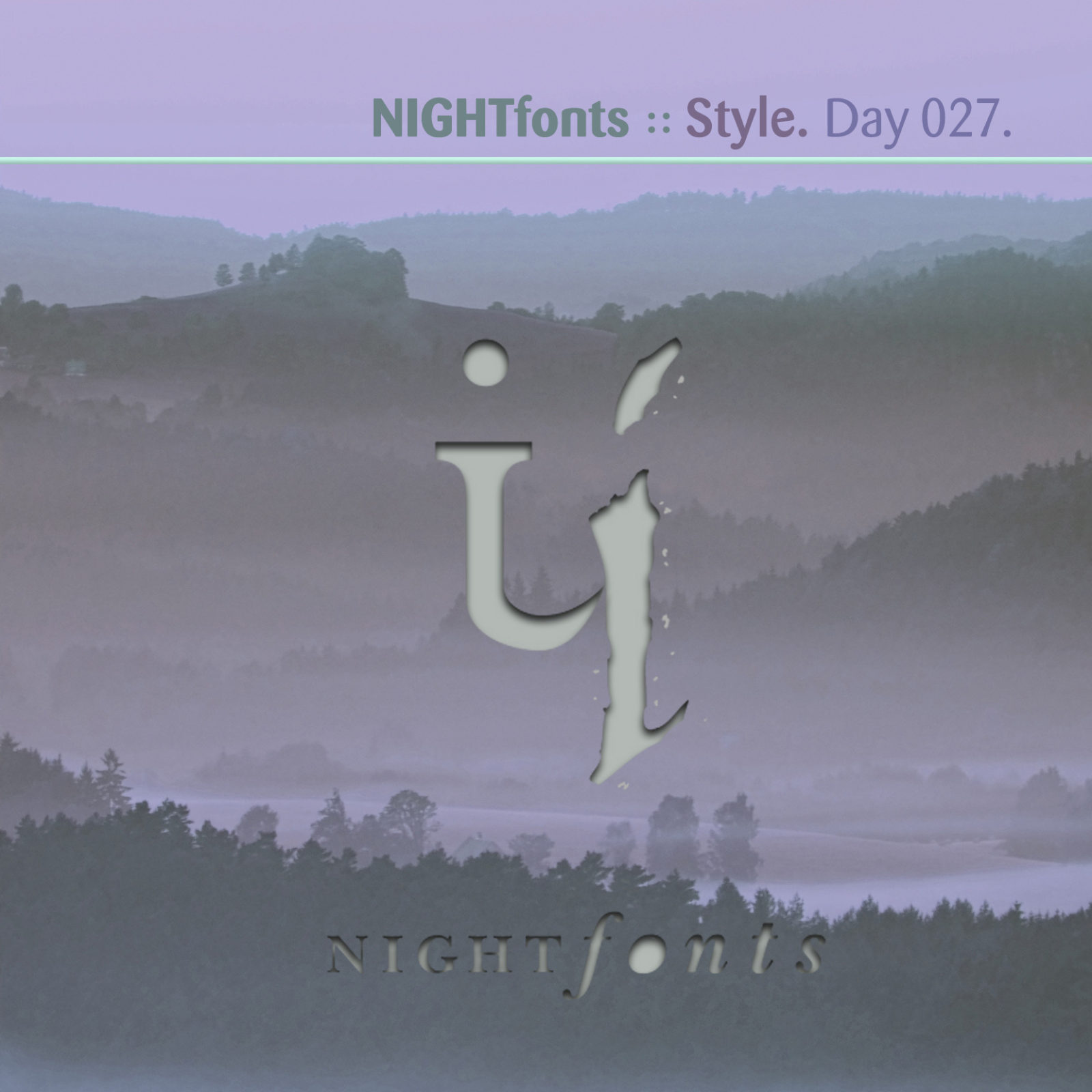 Day For Night :: Label NIGHTfonts :: Style [ Day 027 ] - Day For Night ...